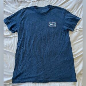 RVCA Navy Short Sleeve Tee
